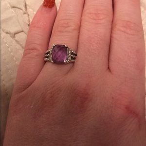 David Yurman Petite Wheaton Ring Size 5